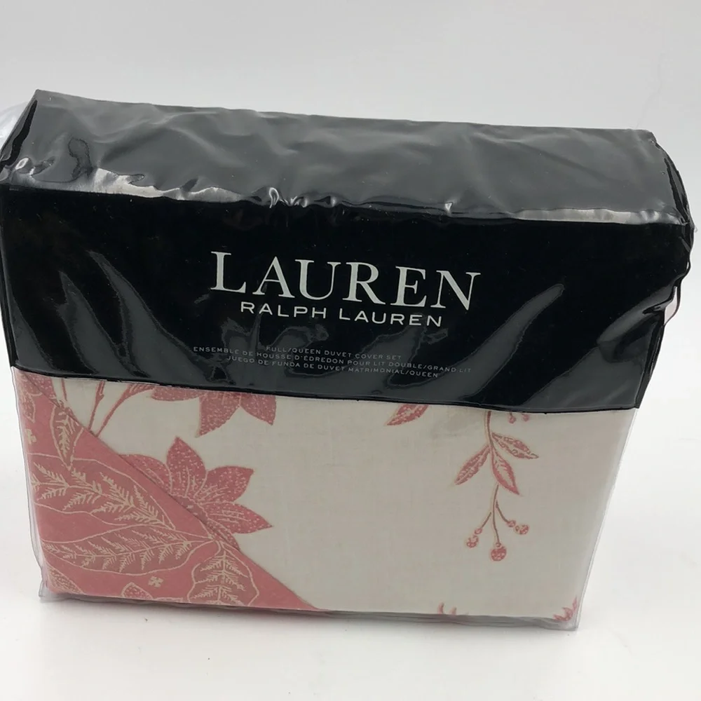 5 Pc Set Lauren Ralph Lauren Isla Duvet Cover Isla Euro Shams